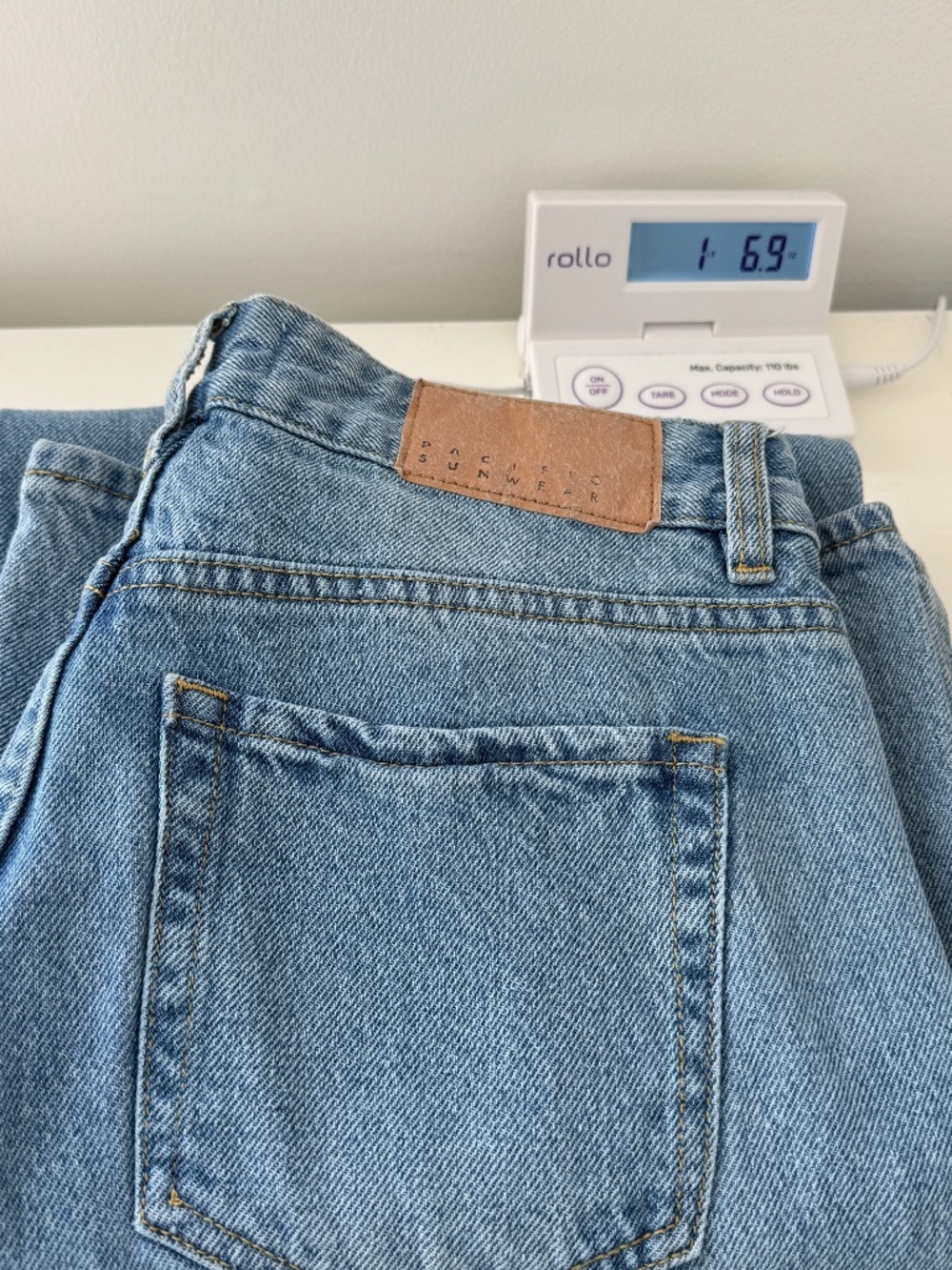 PacSun Casey Wide Leg Low Rise Baggy Jeans Size 24 Light Wash Y2K Streetwear - Picture 13 of 13